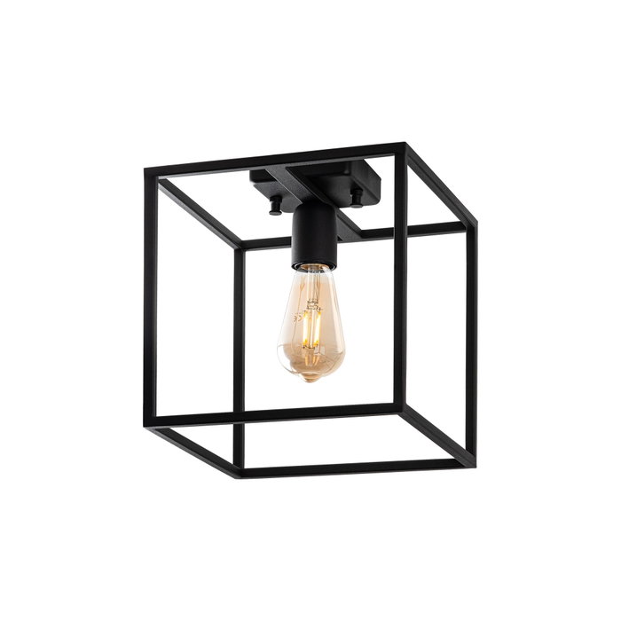 Opviq Kafes - 13741 Lámpara de araña de metal negra Opviq Kafes - 13741 Lámpara de araña de metal negra